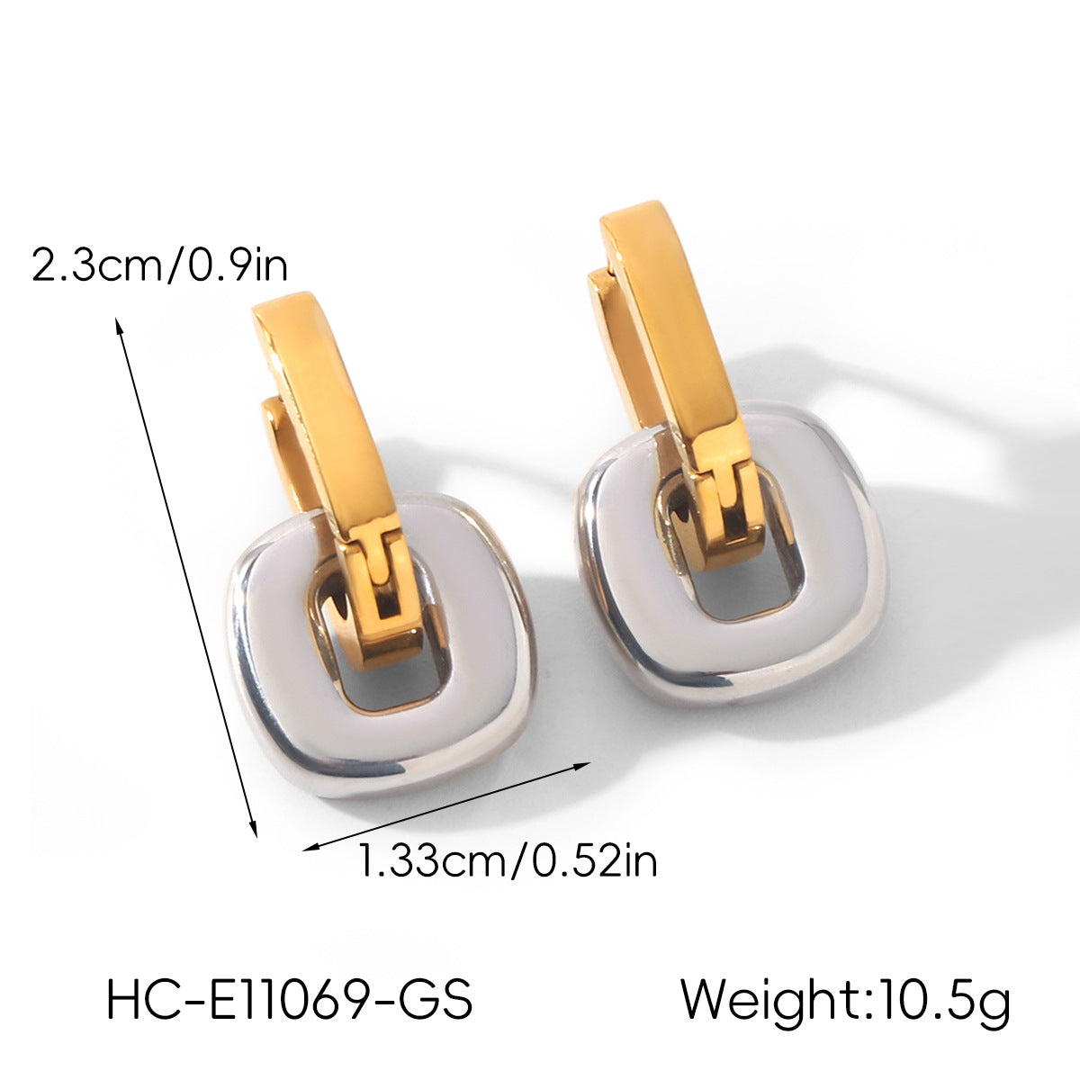 Trendy Fashionable Minimalist Double-ring